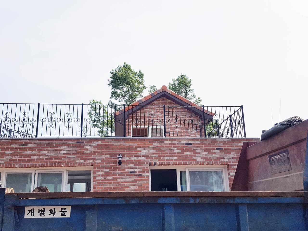 170719 인천 신도 전원주택 2층 단조 난간대