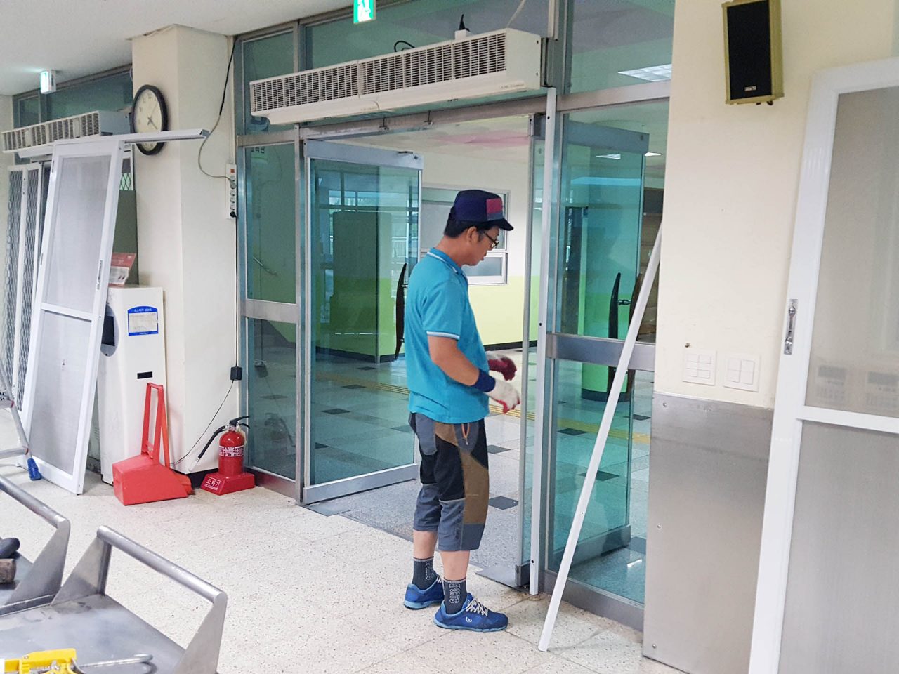 170821 수원 권선구 신곡초등학교 급식실 양개접이